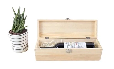 Nedovršena drvena kutija za vino